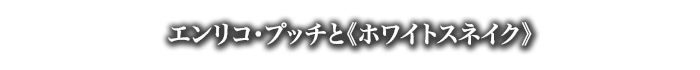 エンリコ・プッチと《ホワイトスネイク》